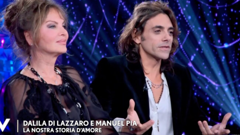 Dalila Di Lazzaro, 71 anni, e il compagno più giovane Manuel: «Abbiamo tenuto nascosto per l’età»