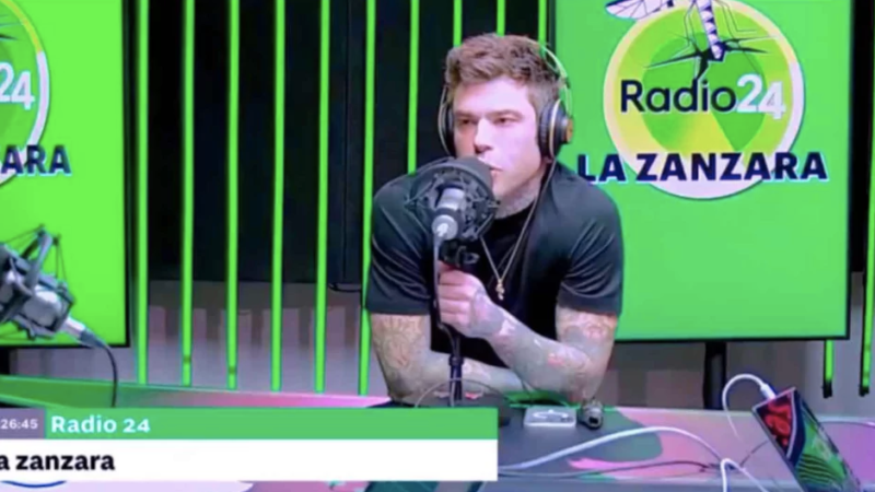 Fedez sorprende: «Tra Vannacci e Schlein scelgo lui!»