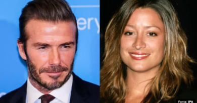 Rebecca Loos e David Beckham flirt